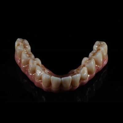 คุณภาพ  Fixed Restorations Full Arch Zirconia Implant Bridge Denture Teeth โรงงาน