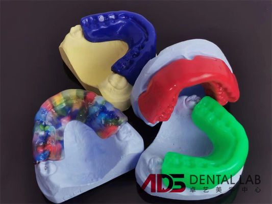 คุณภาพ  ISO FDA Approved Dental Mouth Guard Night Guard Mouthpiece โรงงาน